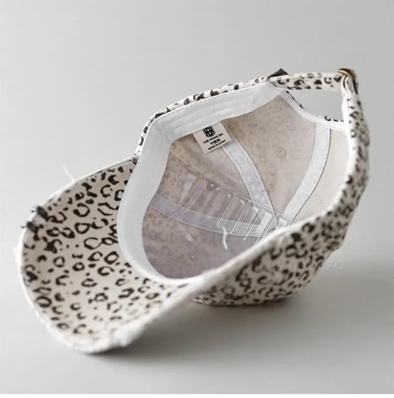 Leopard Print Baseball Cap for Women Sunshade Cap — feature 8