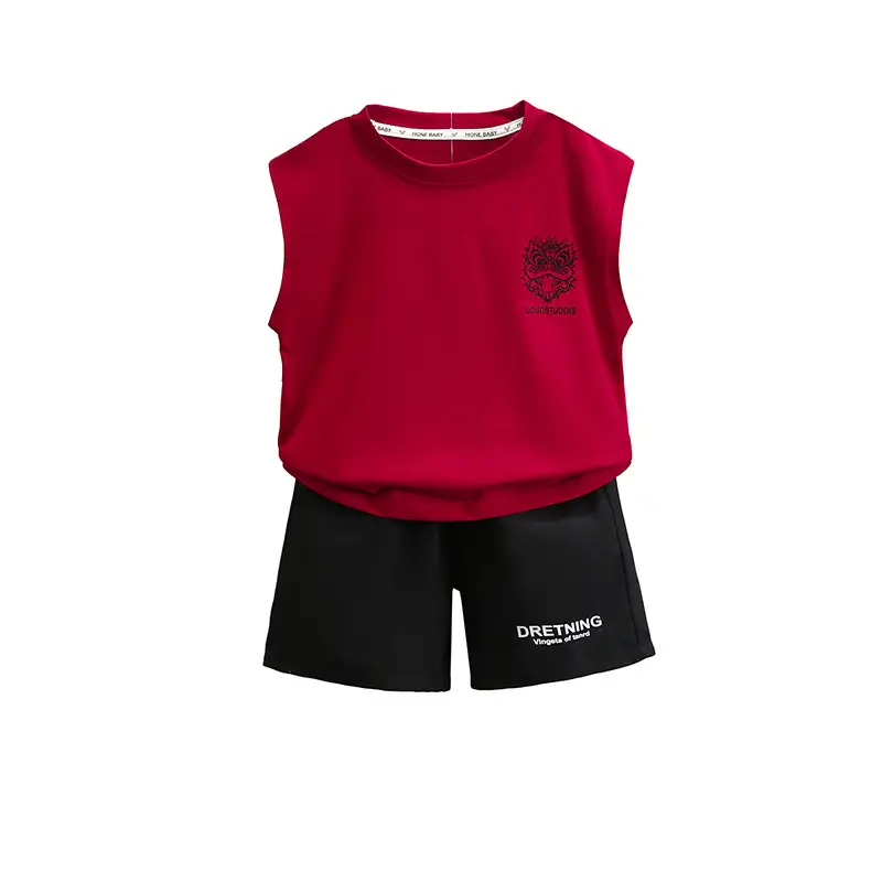 Boys Red T-Shirt Short Sleeve Summer 2025 - Image 6