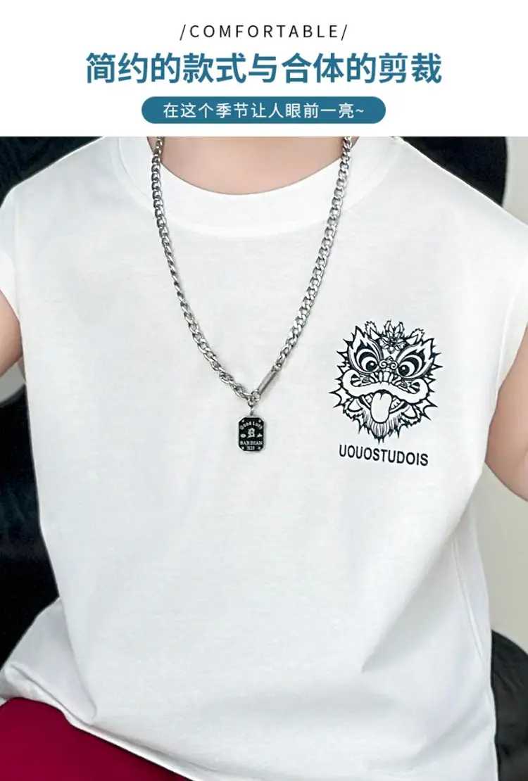 Boys Red T-Shirt Short Sleeve Summer 2025 — feature 4