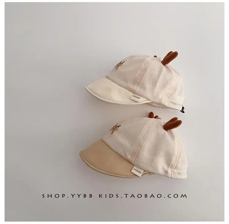 Cute Deer Antlers Sun Hats for Kids Summer — feature 12