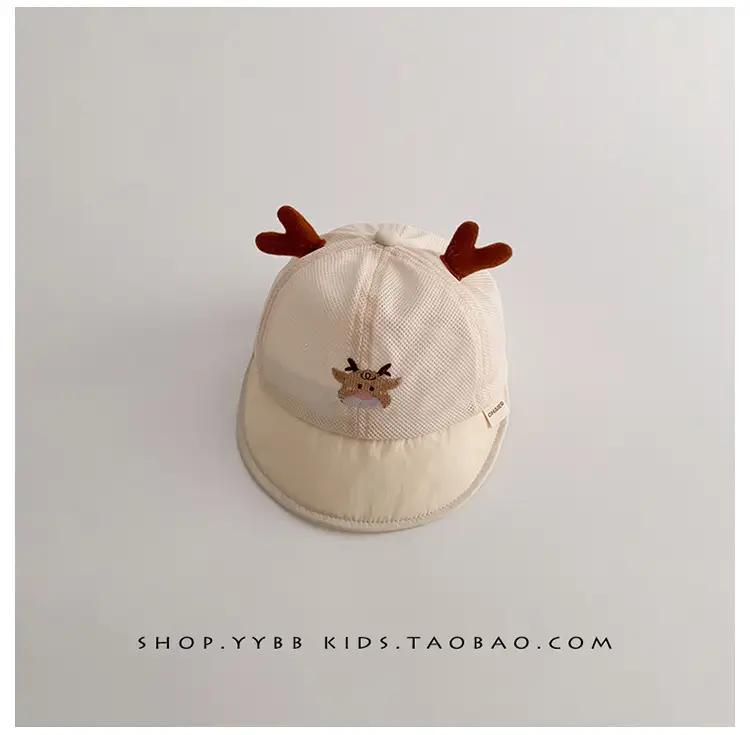 Cute Deer Antlers Sun Hats for Kids Summer — feature 13