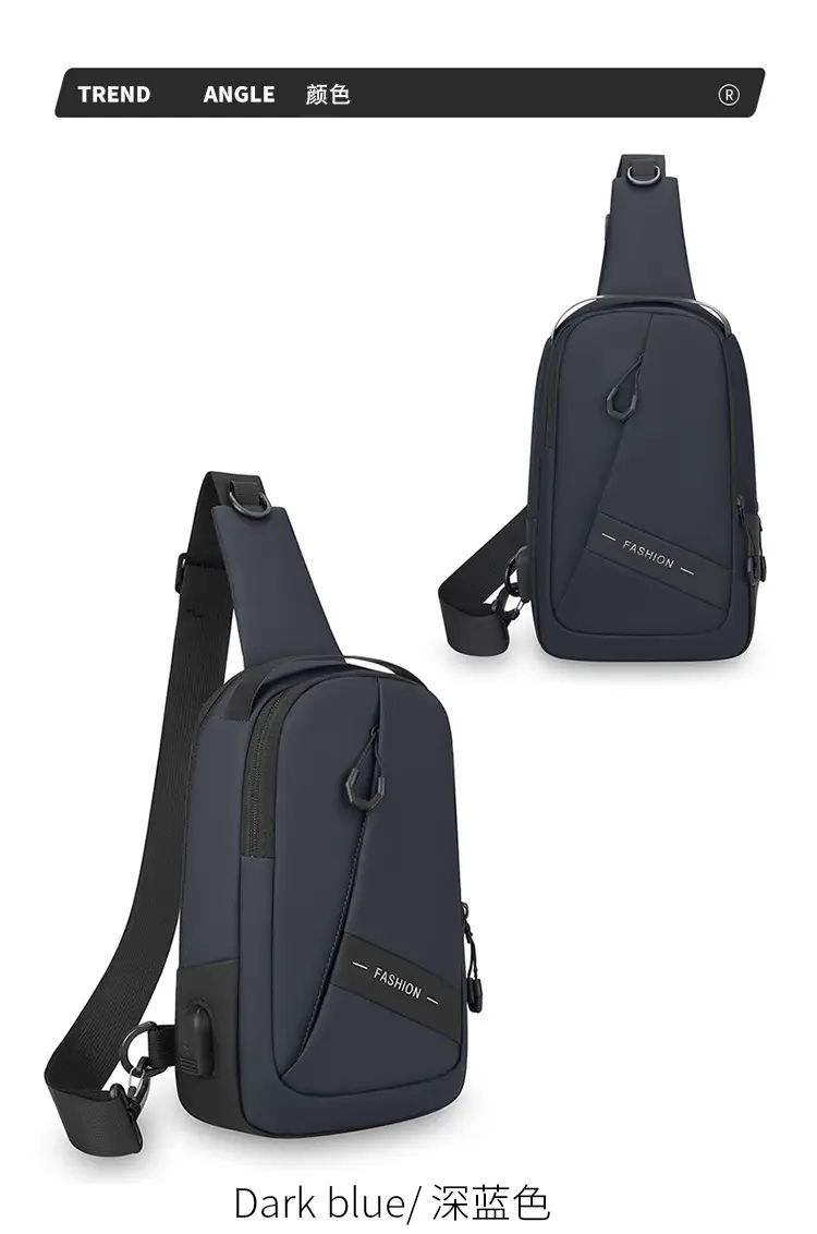 Men's PU Leather Crossbody Bag with Phone Holder — feature 12