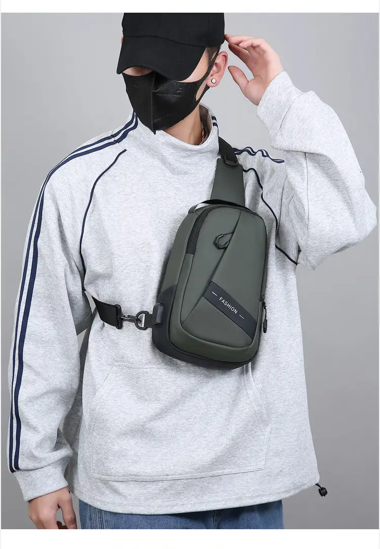 Men's PU Leather Crossbody Bag with Phone Holder — feature 27