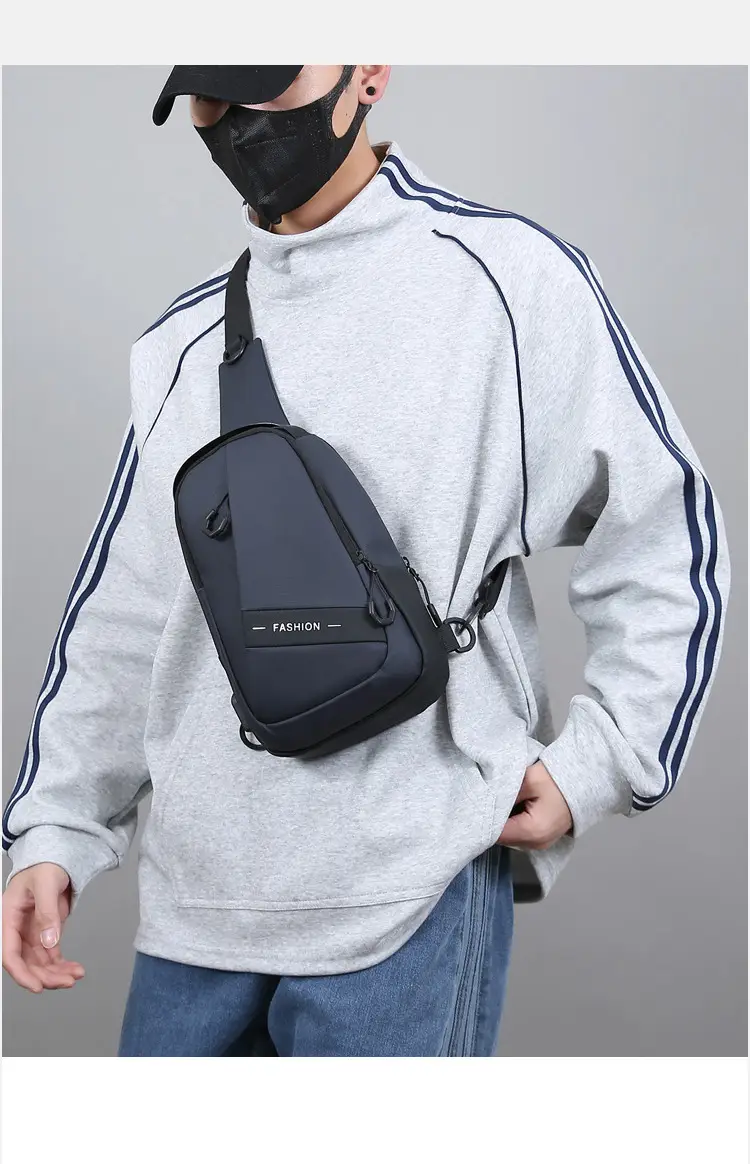 Men's PU Leather Crossbody Bag with Phone Holder — feature 30