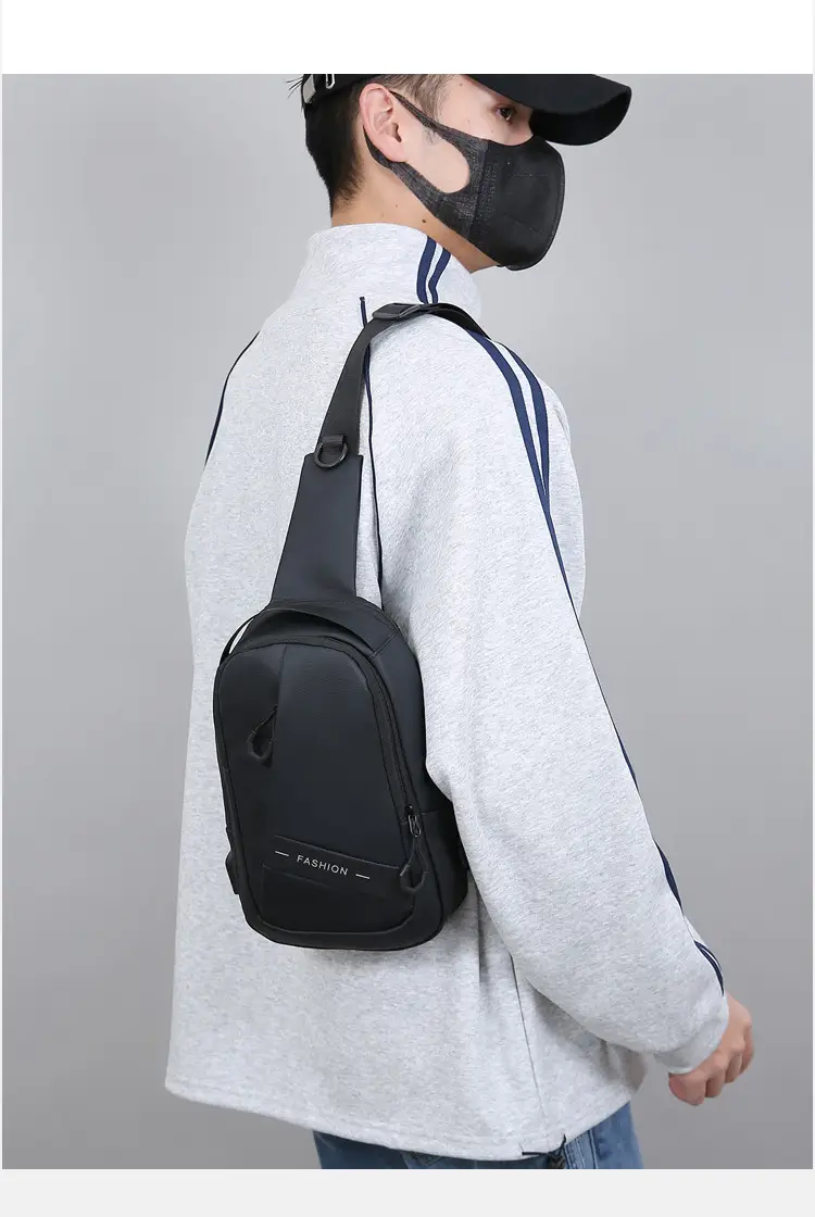 Men's PU Leather Crossbody Bag with Phone Holder — feature 32