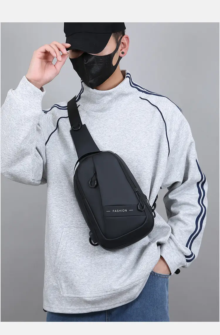 Men's PU Leather Crossbody Bag with Phone Holder — feature 33