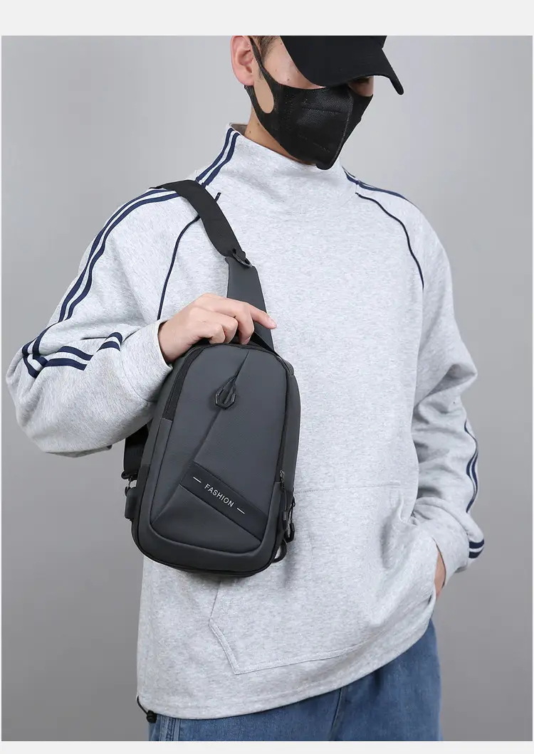 Men's PU Leather Crossbody Bag with Phone Holder — feature 36