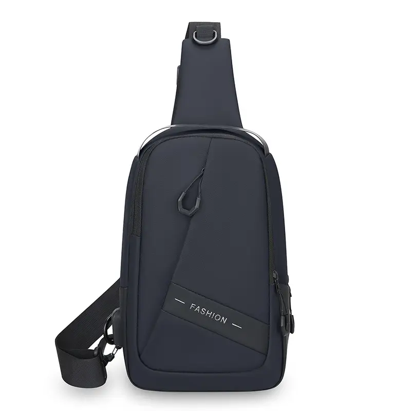 Men's PU Leather Crossbody Bag with Phone Holder - Image 3