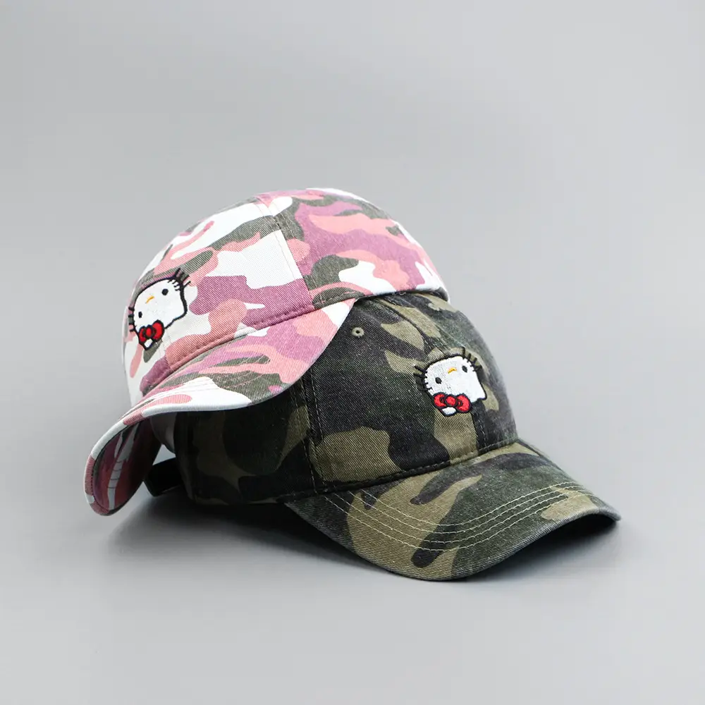 2025 Cartoon Camo Baseball Cap for Men Women - Image 4