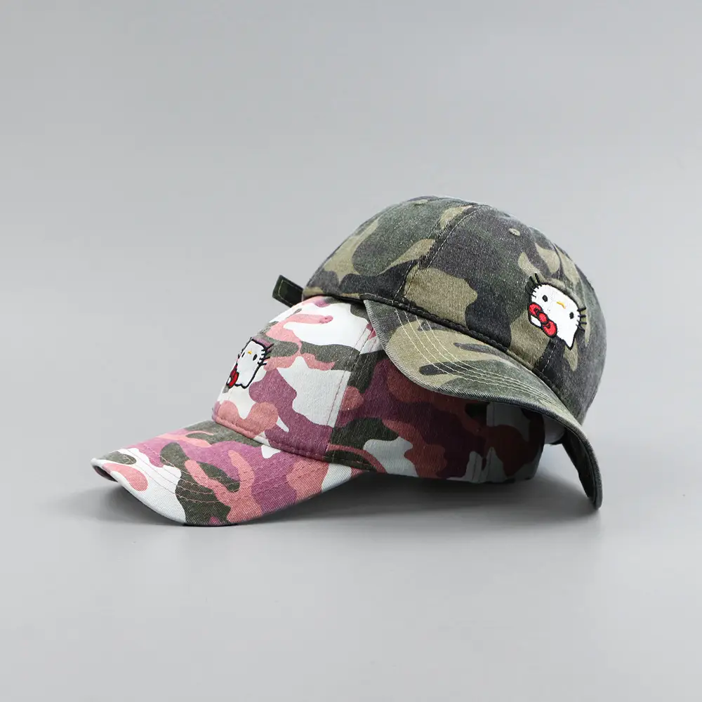 2025 Cartoon Camo Baseball Cap for Men Women — feature 2