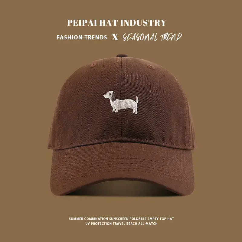 Tan Pea Hat for Girls Boys Casual Wear - Image 6
