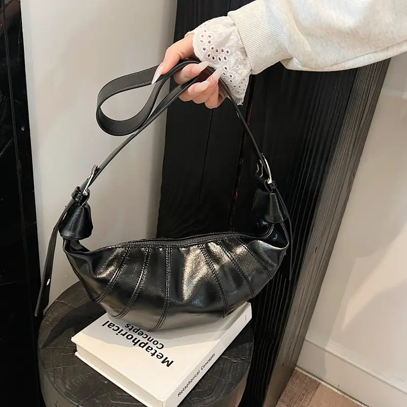Women's Brown Leather Shoulder Crossbody Bag 2025 - Image 6