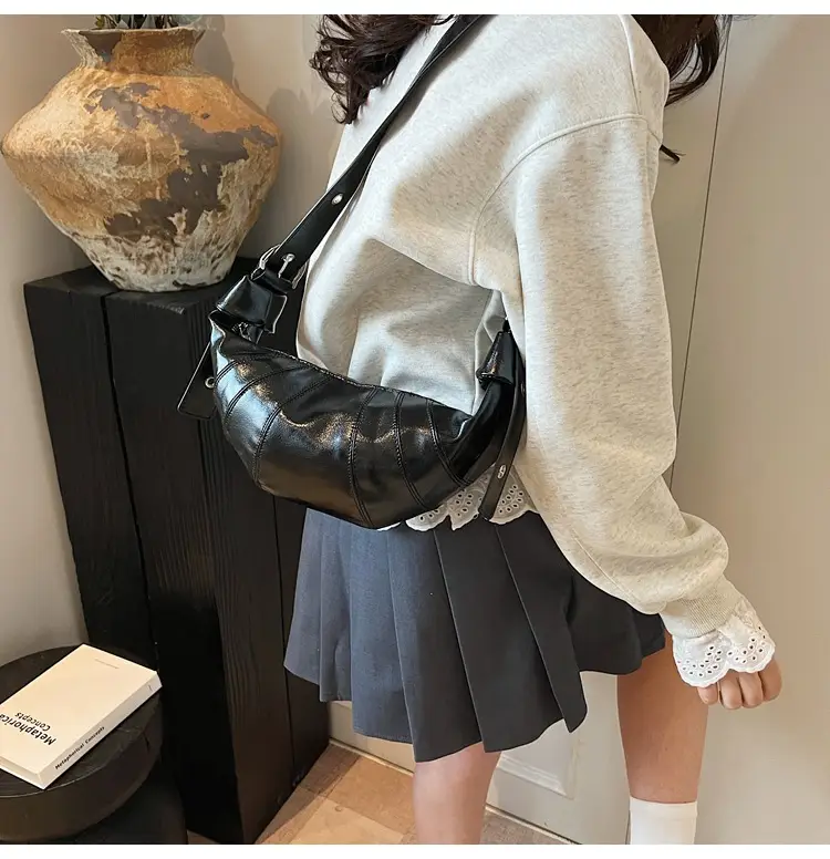 Women's Brown Leather Shoulder Crossbody Bag 2025 — feature 26