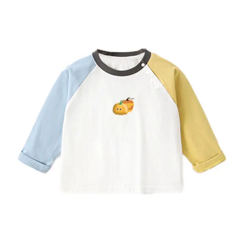 Boys Long Sleeve T-Shirt Baby Spring Dress Cartoon Base Shirt - Image 11