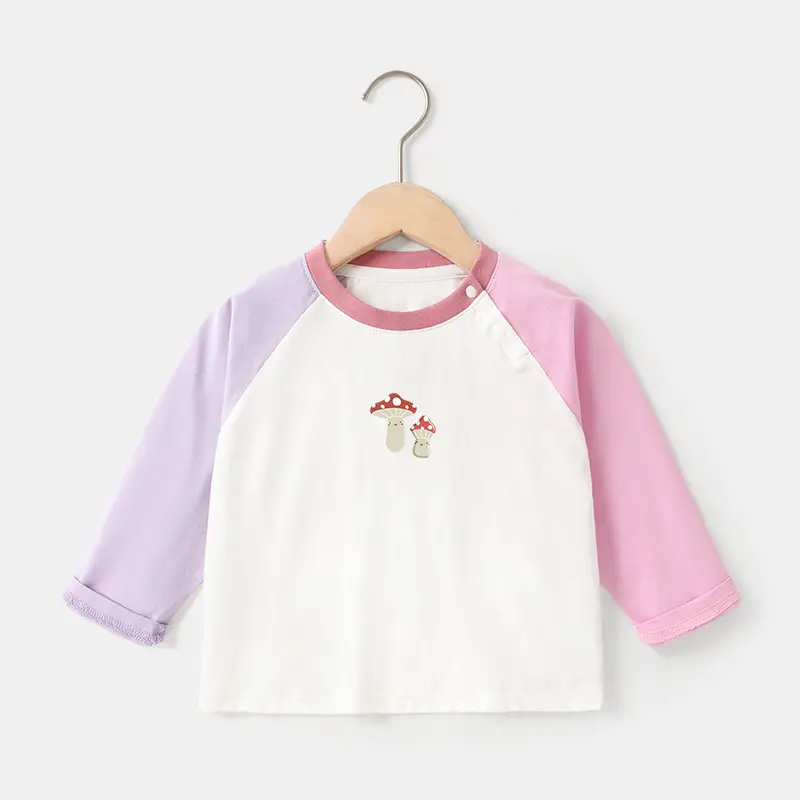 Boys Long Sleeve T-Shirt Baby Spring Dress Cartoon Base Shirt - Image 4