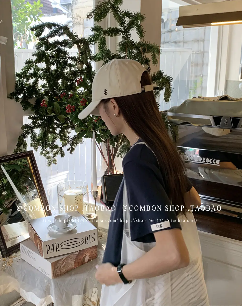 Korean-style Baseball Cap Navy Blue Women's Spring Summer Sunshade — feature 11