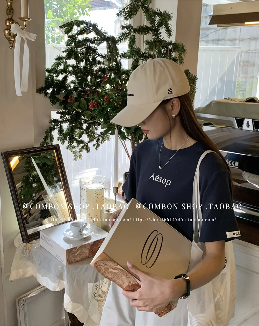Korean-style Baseball Cap Navy Blue Women's Spring Summer Sunshade — feature 29