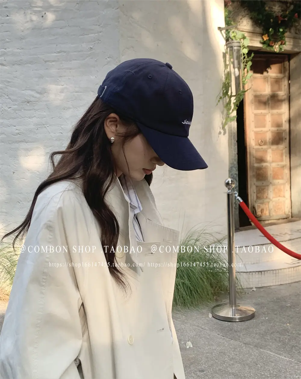 Korean-style Baseball Cap Navy Blue Women's Spring Summer Sunshade — feature 31