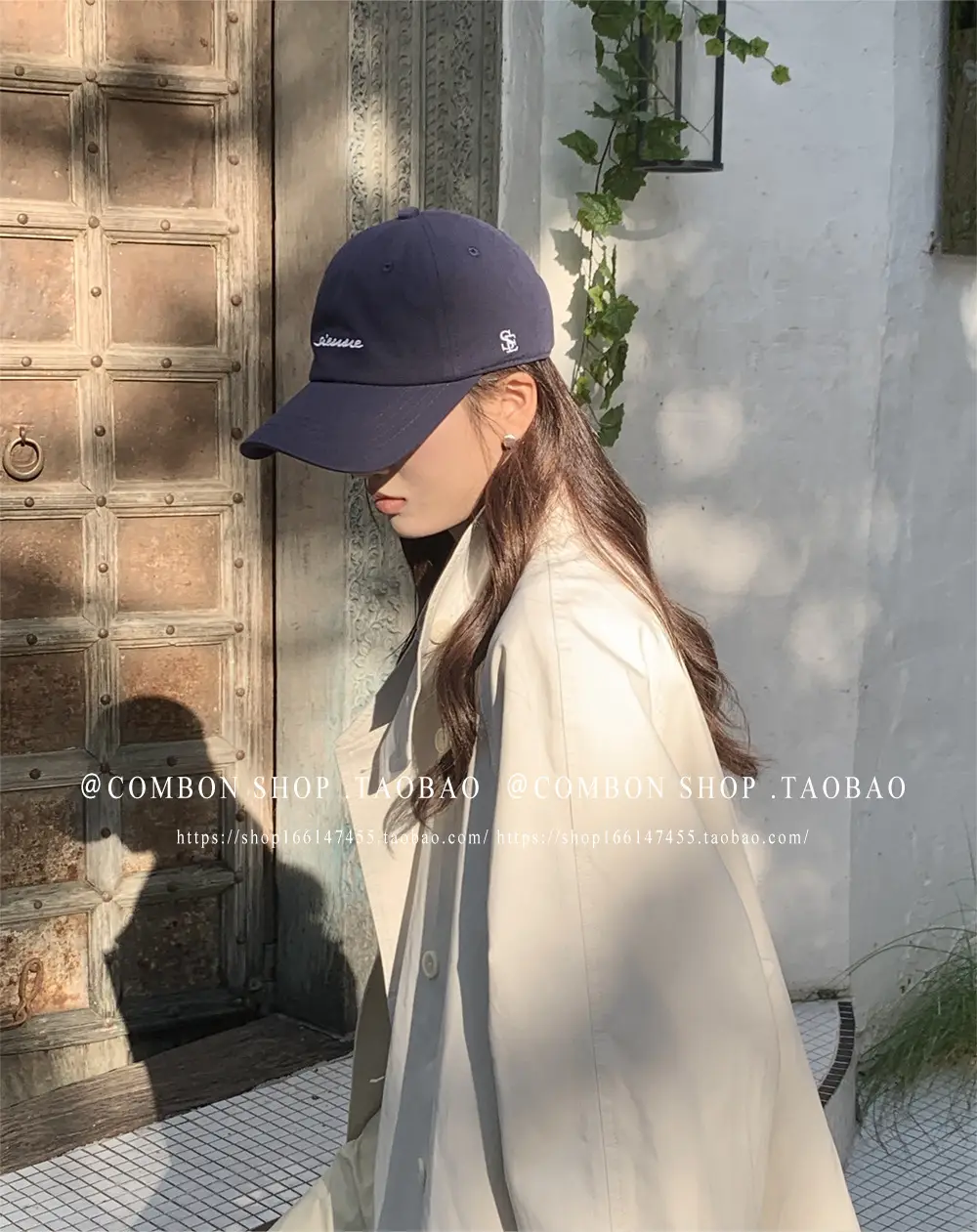 Korean-style Baseball Cap Navy Blue Women's Spring Summer Sunshade — feature 32