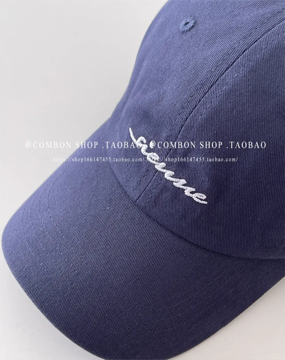Korean-style Baseball Cap Navy Blue Women's Spring Summer Sunshade — feature 40