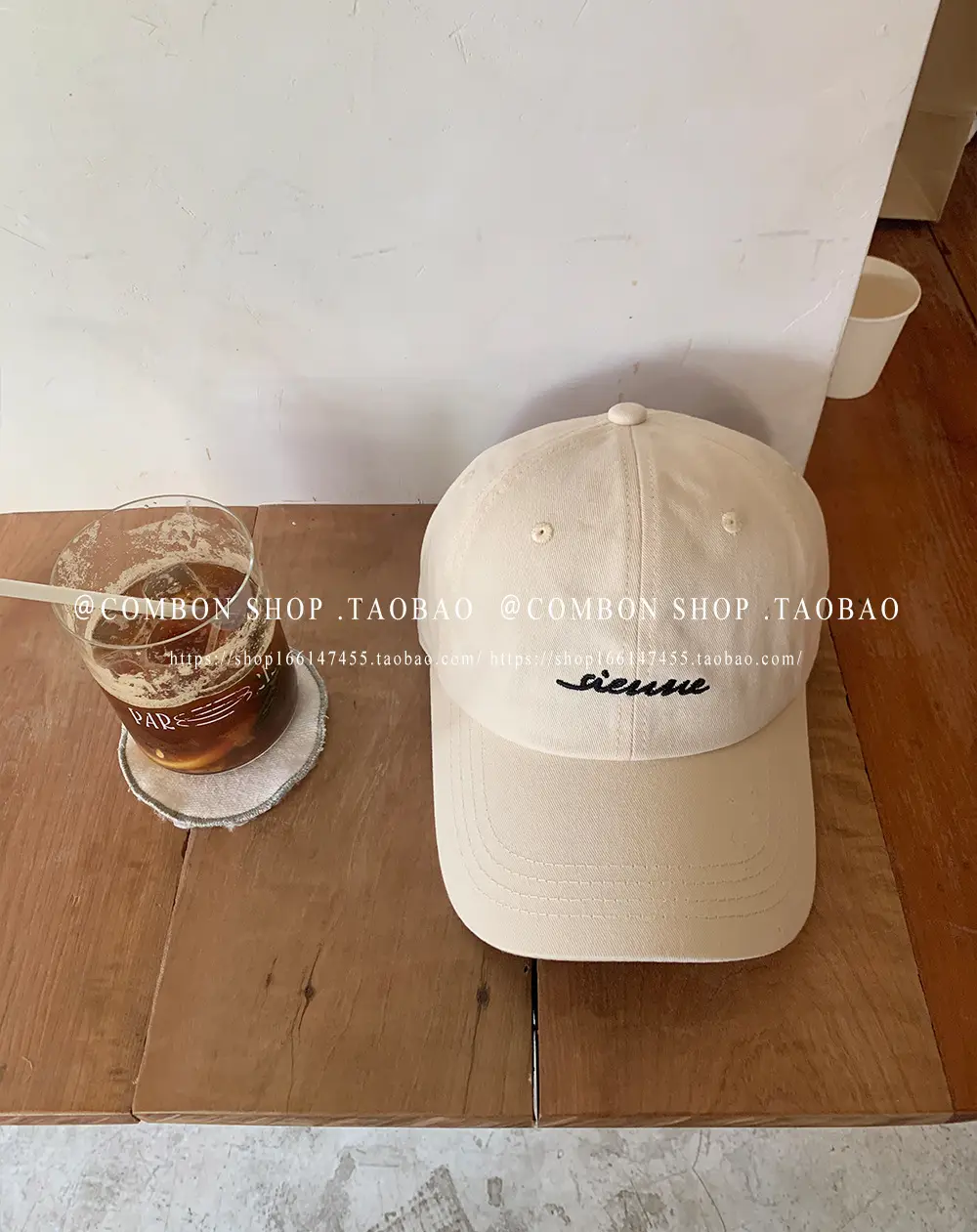 Korean-style Baseball Cap Navy Blue Women's Spring Summer Sunshade — feature 5