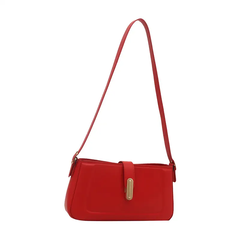 Red 2025 Retro Flip Bag for Women