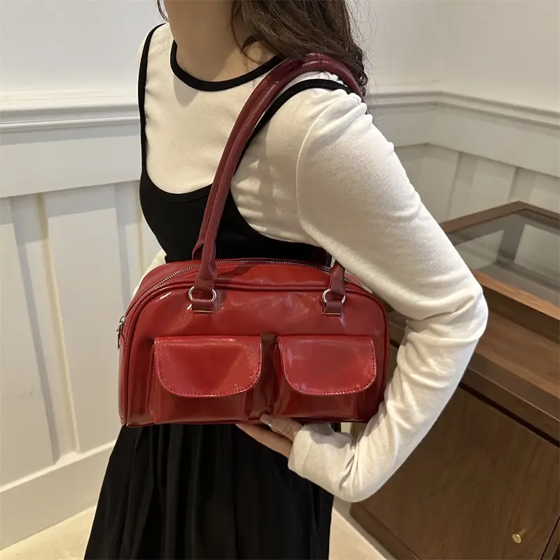 Women's Square Bag 2024 Korean Fashion Shoulder Luggage - Image 8