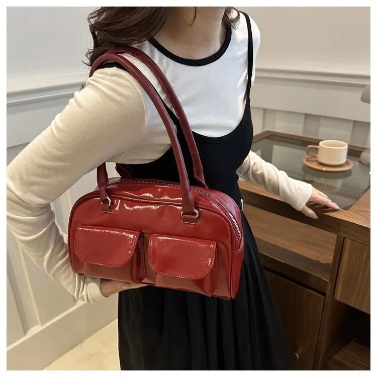 Women's Square Bag 2024 Korean Fashion Shoulder Luggage — feature 13