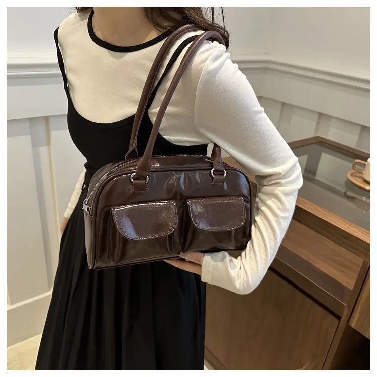 Women's Square Bag 2024 Korean Fashion Shoulder Luggage — feature 15