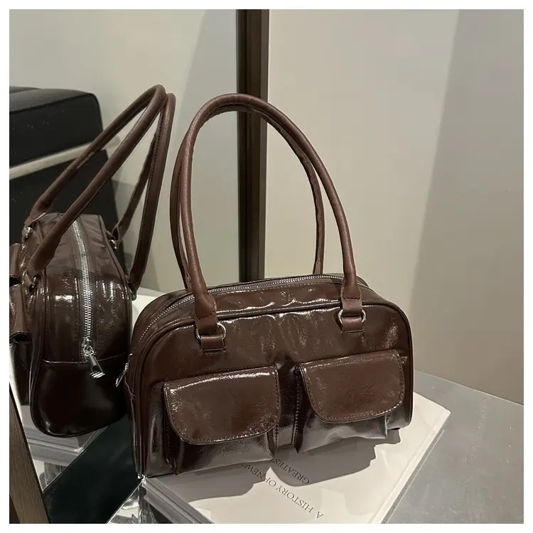 Women's Square Bag 2024 Korean Fashion Shoulder Luggage — feature 23