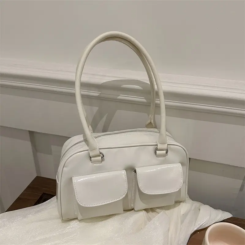 Women's Square Bag 2024 Korean Fashion Shoulder Luggage - Image 3