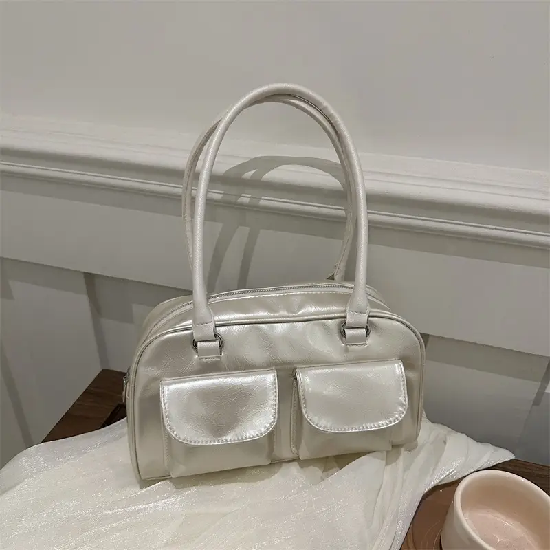 Women's Square Bag 2024 Korean Fashion Shoulder Luggage - Image 4