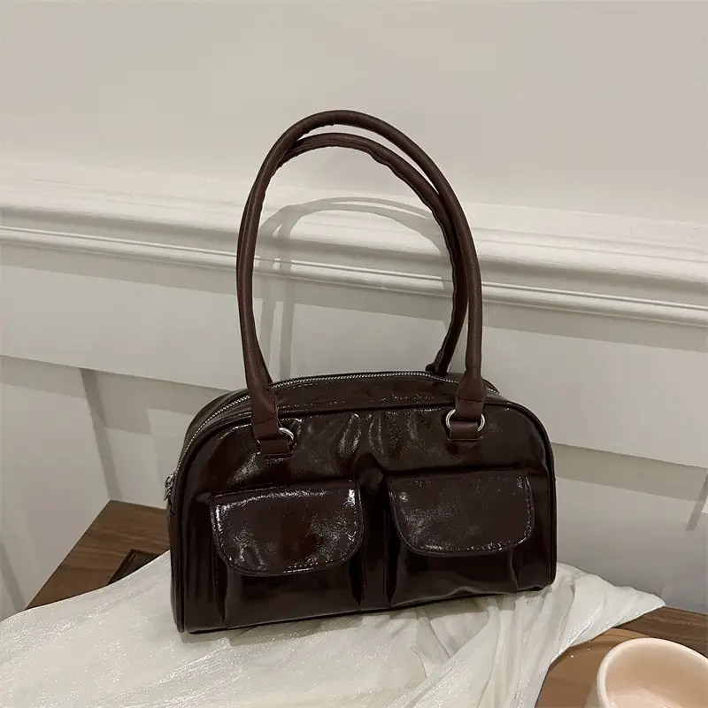 Women's Square Bag 2024 Korean Fashion Shoulder Luggage - Image 5