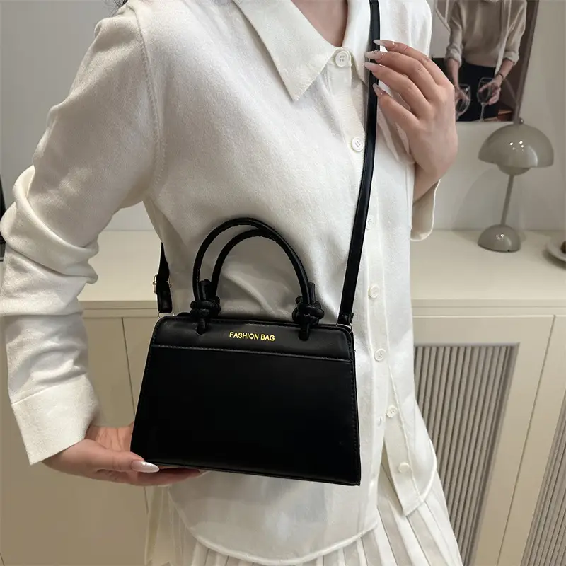 FASHION MG Brown Beige Linen Shoulder Bag Women 2025 - Image 5