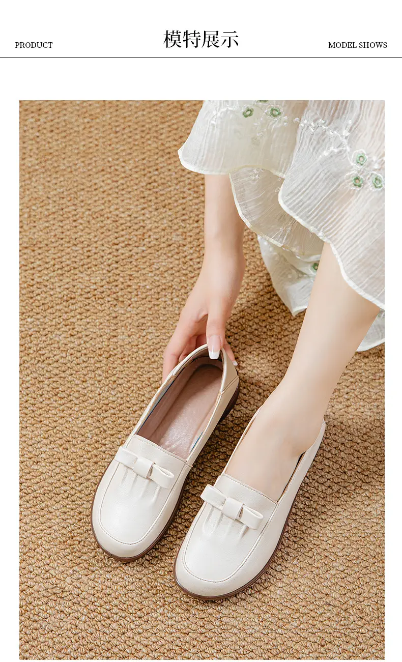【Clearance! No Returns or Exchanges】Women's Loafers, Mom Shoes, Small Leather Shoes, Slip-On Moccasins, Women's Flats — feature 10