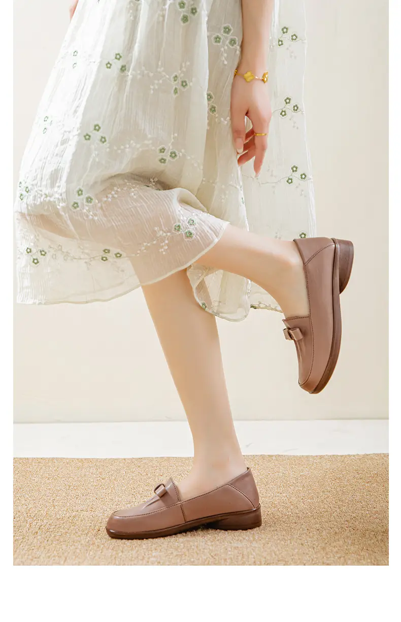 【Clearance! No Returns or Exchanges】Women's Loafers, Mom Shoes, Small Leather Shoes, Slip-On Moccasins, Women's Flats — feature 15