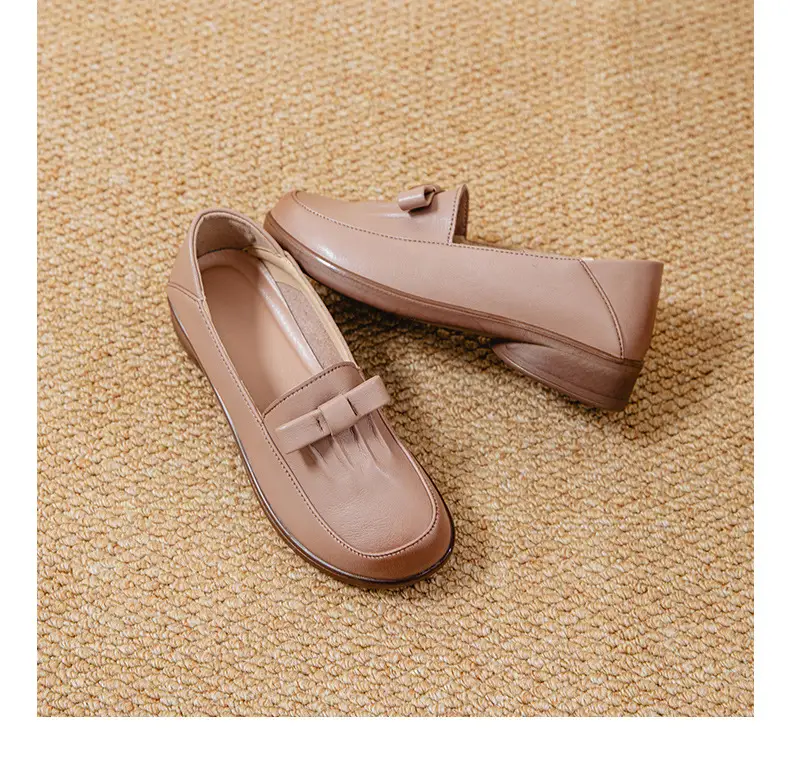 【Clearance! No Returns or Exchanges】Women's Loafers, Mom Shoes, Small Leather Shoes, Slip-On Moccasins, Women's Flats — feature 20