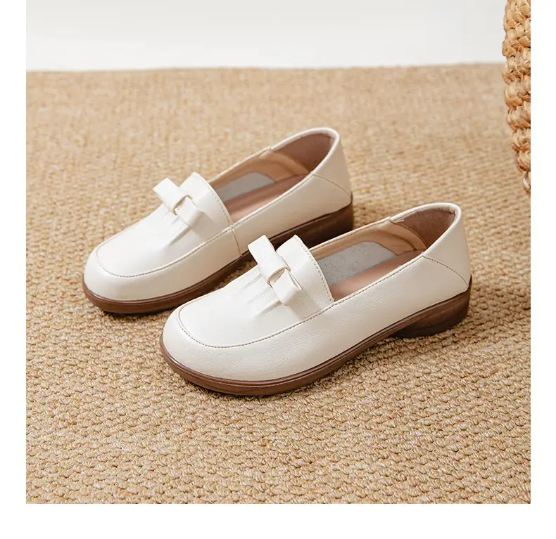 【Clearance! No Returns or Exchanges】Women's Loafers, Mom Shoes, Small Leather Shoes, Slip-On Moccasins, Women's Flats — feature 21