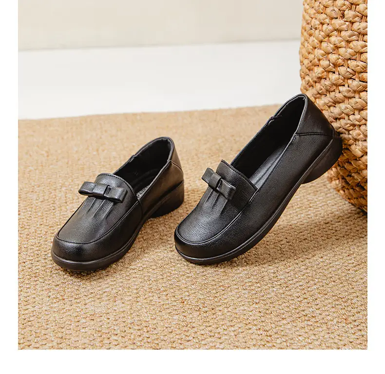 【Clearance! No Returns or Exchanges】Women's Loafers, Mom Shoes, Small Leather Shoes, Slip-On Moccasins, Women's Flats — feature 23