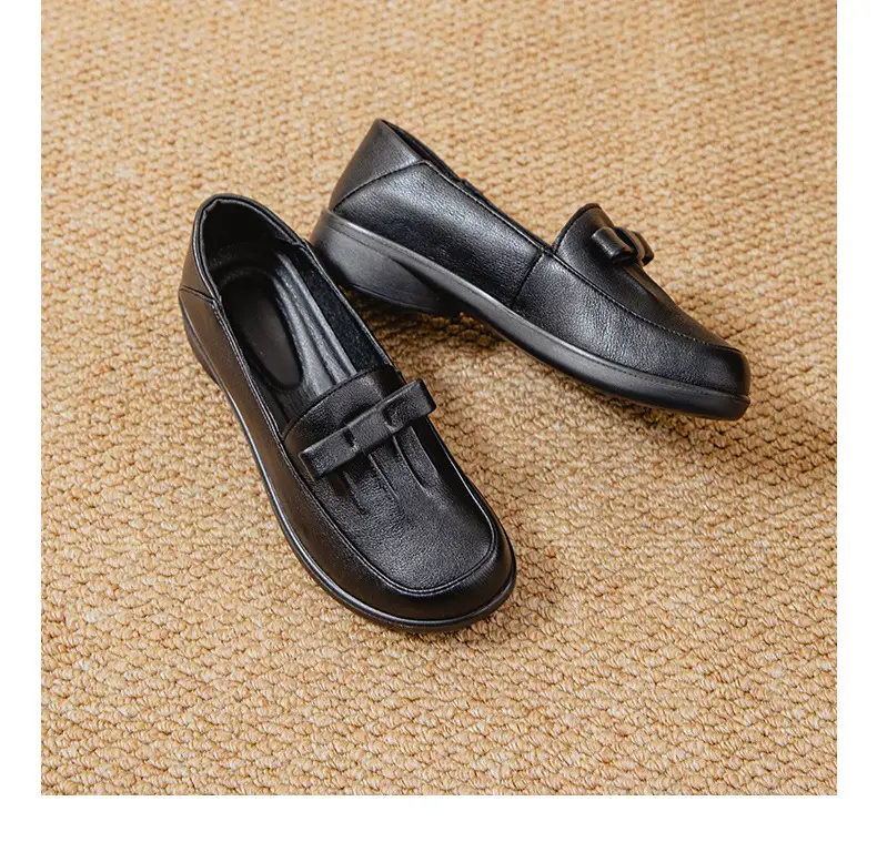 【Clearance! No Returns or Exchanges】Women's Loafers, Mom Shoes, Small Leather Shoes, Slip-On Moccasins, Women's Flats — feature 24