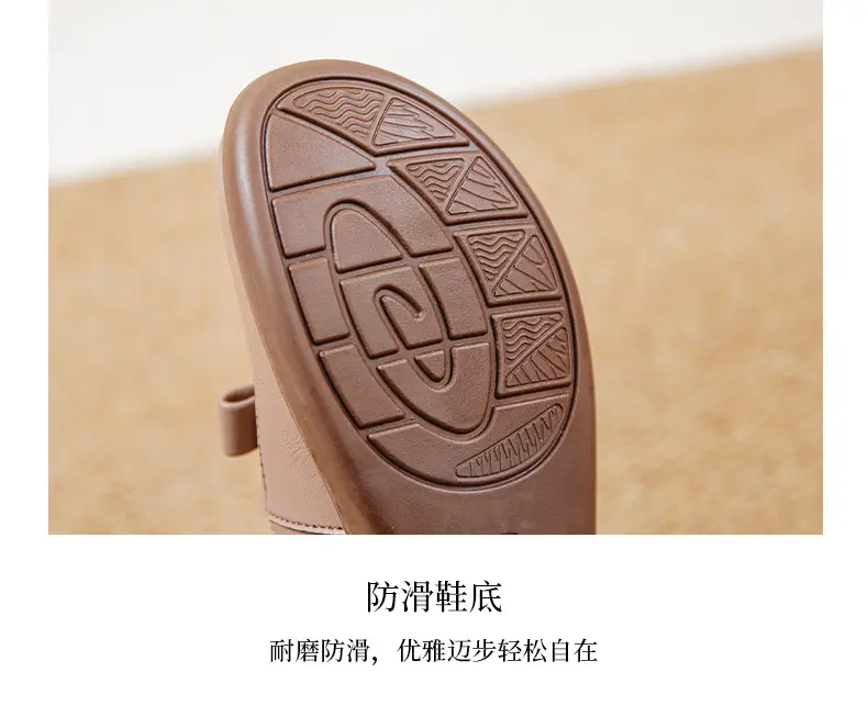 【Clearance! No Returns or Exchanges】Women's Loafers, Mom Shoes, Small Leather Shoes, Slip-On Moccasins, Women's Flats — feature 8