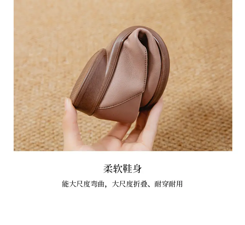 【Clearance! No Returns or Exchanges】Women's Loafers, Mom Shoes, Small Leather Shoes, Slip-On Moccasins, Women's Flats — feature 9