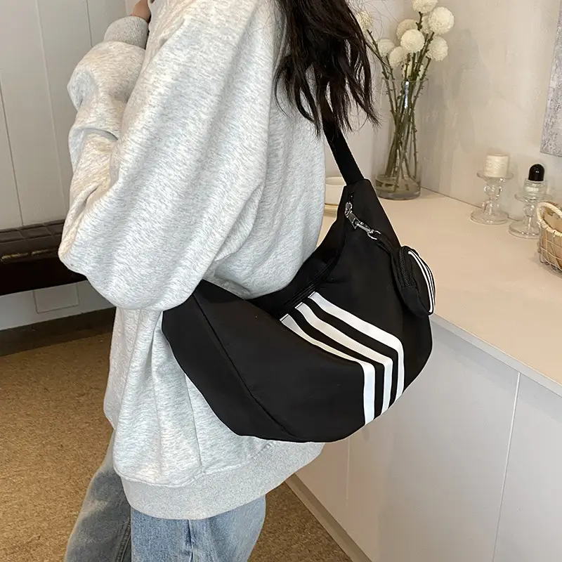 Korean Style Red Crossbody Bag for Women - Image 6