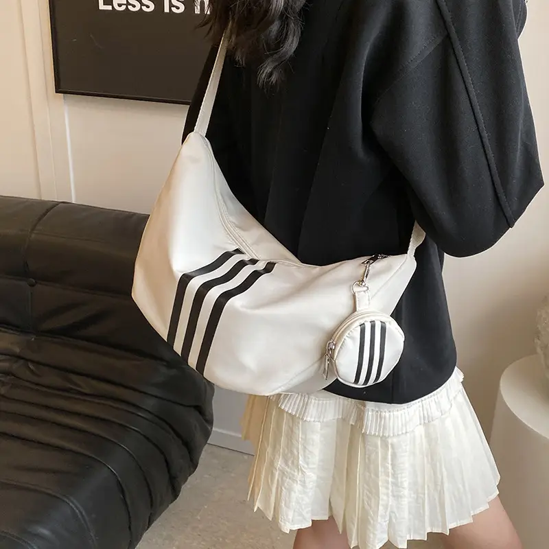 Korean Style Red Crossbody Bag for Women - Image 7