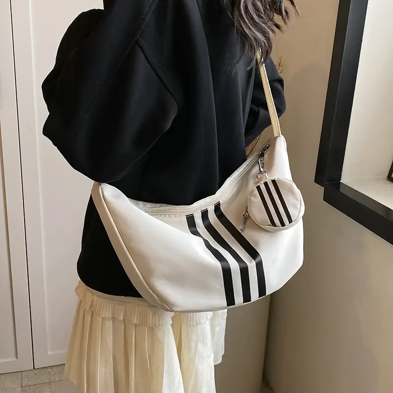 Korean Style Red Crossbody Bag for Women - Image 8
