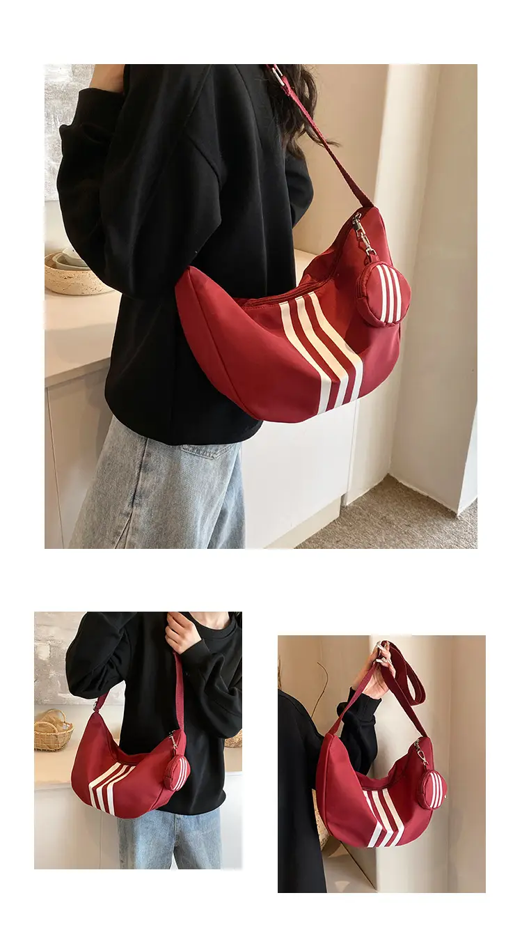 Korean Style Red Crossbody Bag for Women — feature 8