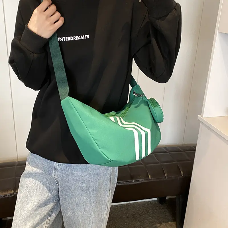 Korean Style Red Crossbody Bag for Women - Image 2