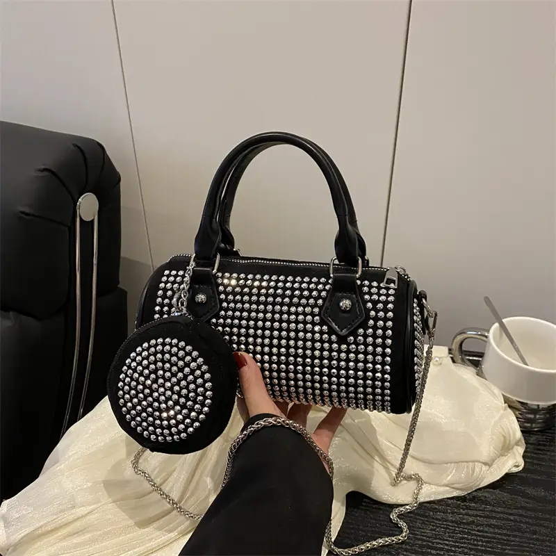Women's 2025 Korean Style Diamond Shoulder Crossbody Bag - Image 3