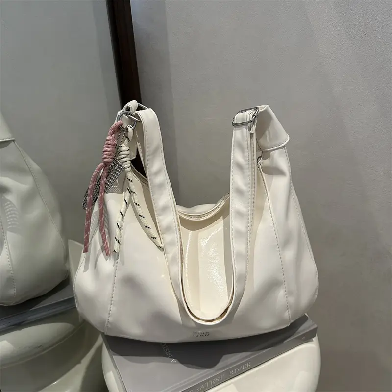 Women's Creamy White Shoulder Crossbody Bag 2025 - Image 3