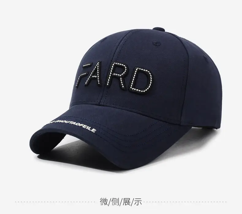 Men Pink FARD Embroidered Cap — feature 10